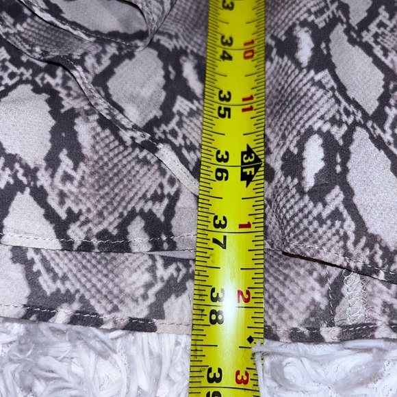 Lauren Ralph Lauren Womens Ruffled Print Sheath  Dress Grey, NWT 4 - Picture 8 of 8